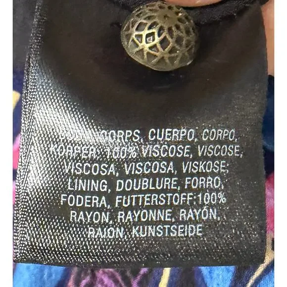 Maeve Anthropologie Dress 4 Black Shift Cold Shoulder Ruffle Lined Women EUC - Picture 9 of 9